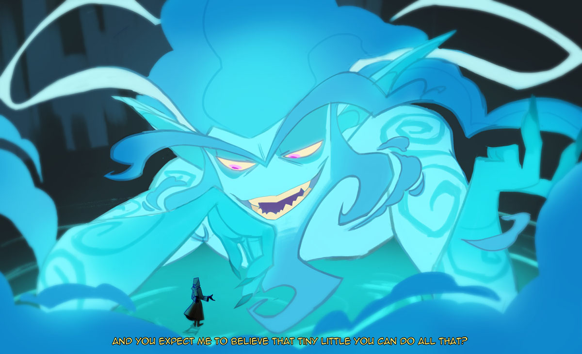 another one of these because i can

i tried a bunch of different directions for this and while i like the final, i'm not sure it was the best direction to pick....... he got more and more sinister-looking as I went. kinda miss the version where he just looked amused LOL 