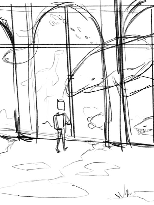 hello i like bandwagons

sketch vs final :] 