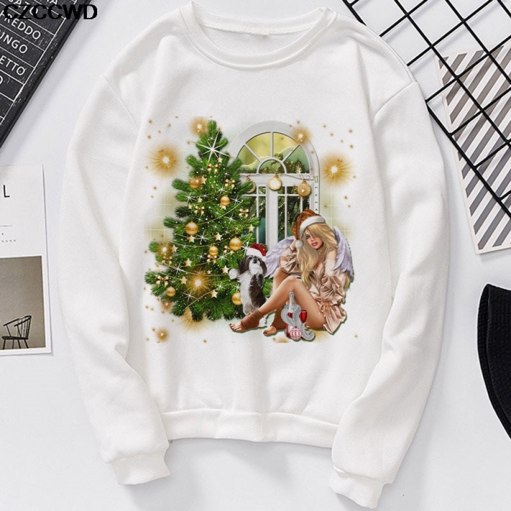 #weddingdress Christmas 2020 Sweatshirt Hoodies Long Sleeve shopsyadore.com/product/christ…