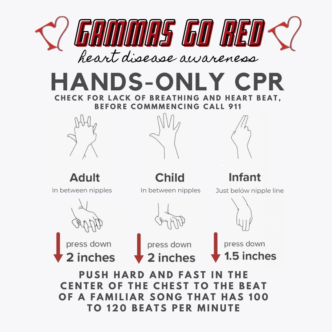 OUGammas's tweet photo. Life saving tips to know!
#GammasGoRed https://t.co/dBDT8ibWwK