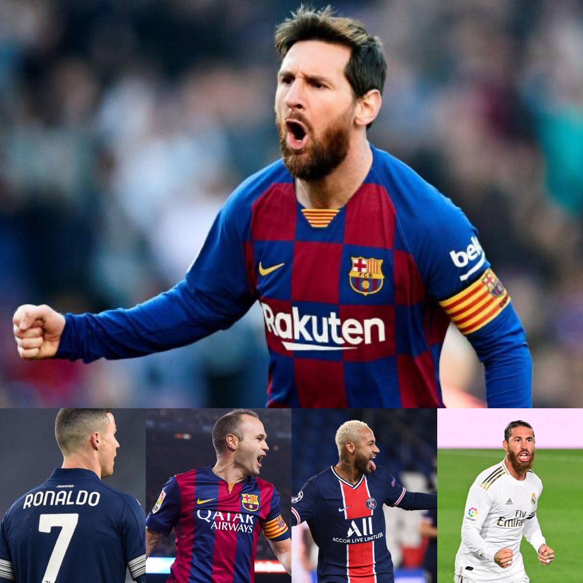 Futbool_Fotos's tweet photo. Los mejores jugadores de la década según la IFFHS 👇🏻

1) Lionel Messi 🇦🇷
2) Cristiano Ronaldo 🇵🇹
3) Andrés Iniesta 🇪🇸
4) Neymar Jr 🇧🇷
5) Sergio Ramos 🇪🇸 https://t.co/vCxywXuKbN