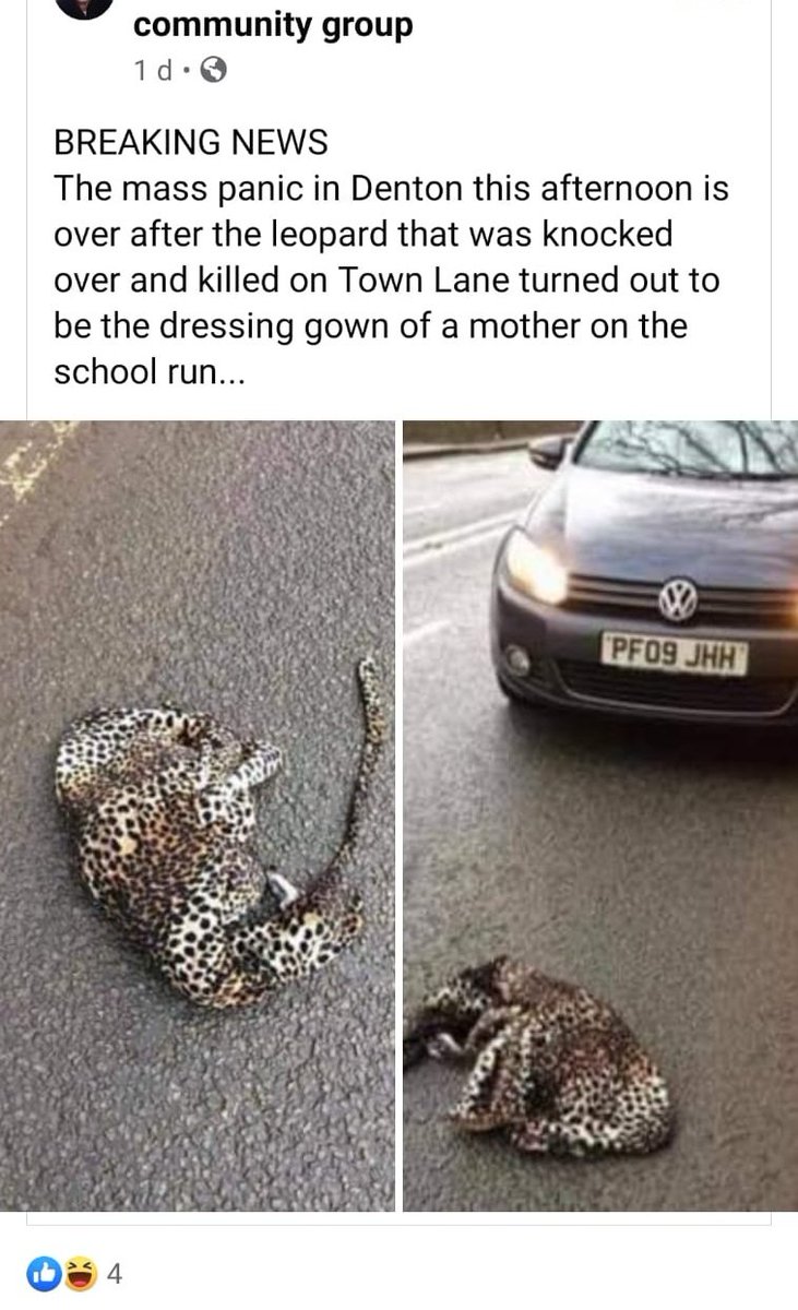 Meanwhile, on Facebook.