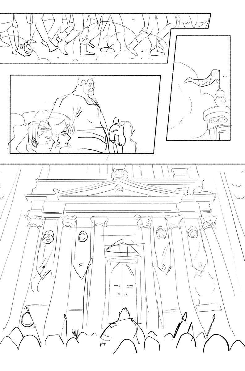 The sketch                                  The final 