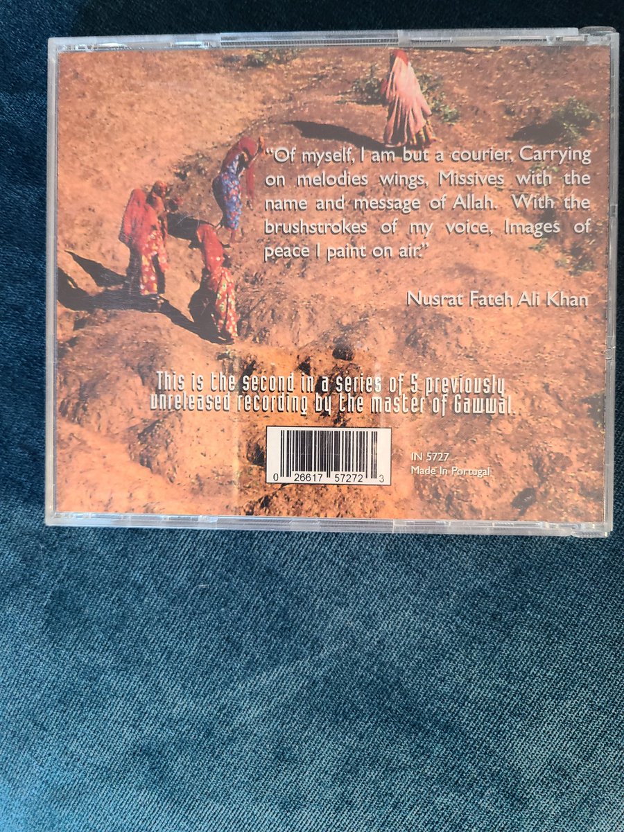 "Of myself, I am but a courier..."