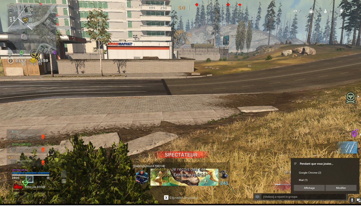 baurte's tweet photo. @Activision @AVTIassist @ATVISupport @BlizzardCSEU_FR 
Ce joueur est invisible comme vous pouvez le voir sur le radar en haut à gauche fait quelle que  chose !! il ruine l'expérience des joueur https://t.co/aLwtAFjgRC