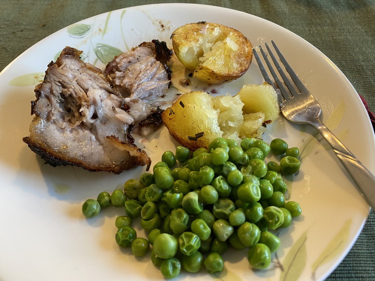 watmough's tweet image. #dinnersolved roast pork shoulder
