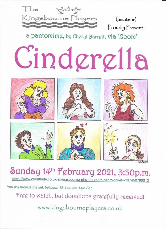 Don’t forget to get your free tickets to see me as an ugly sister in next week’s Kingsbourne Players Zoom
@BigCanterbury @AlexCanterbury @JamesCanterbury  #panto #Cinderella eventbrite.co.uk/e/kingsbourne-…
