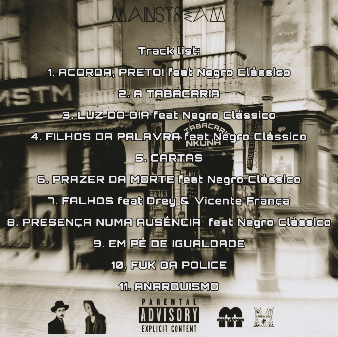 mainstream_mstm's tweet image. A Mainstream apresenta:

Nkuna - A Tabacaria (Mixtape)

🔽: bit.ly/3q20xCy

🎧: bit.ly/2OahEUp

#mstm2k21