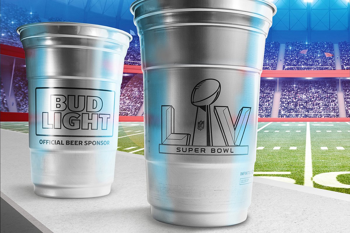 We're teaming up with Bud Light to bring more sustainable fan experiences to Raymond James Stadium. This does not technically make the can can the official touchdown dance of the Big Game, but we are not discouraging it #TeamBall