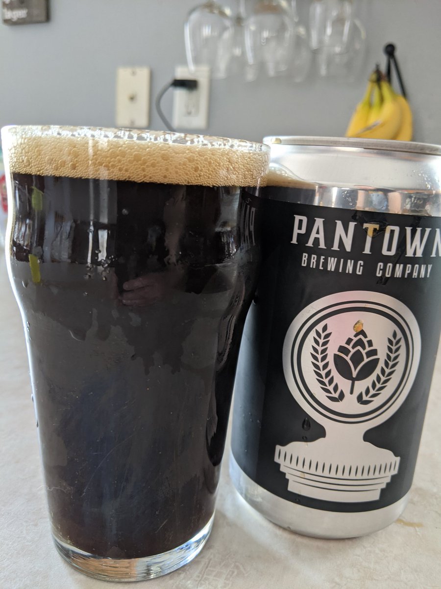 Black Flag Black IPA from <a href="/PantownBrewing/">Pantown Brewing</a> in St. Cloud. Perfect #CraftBeer for a bitter cold day.