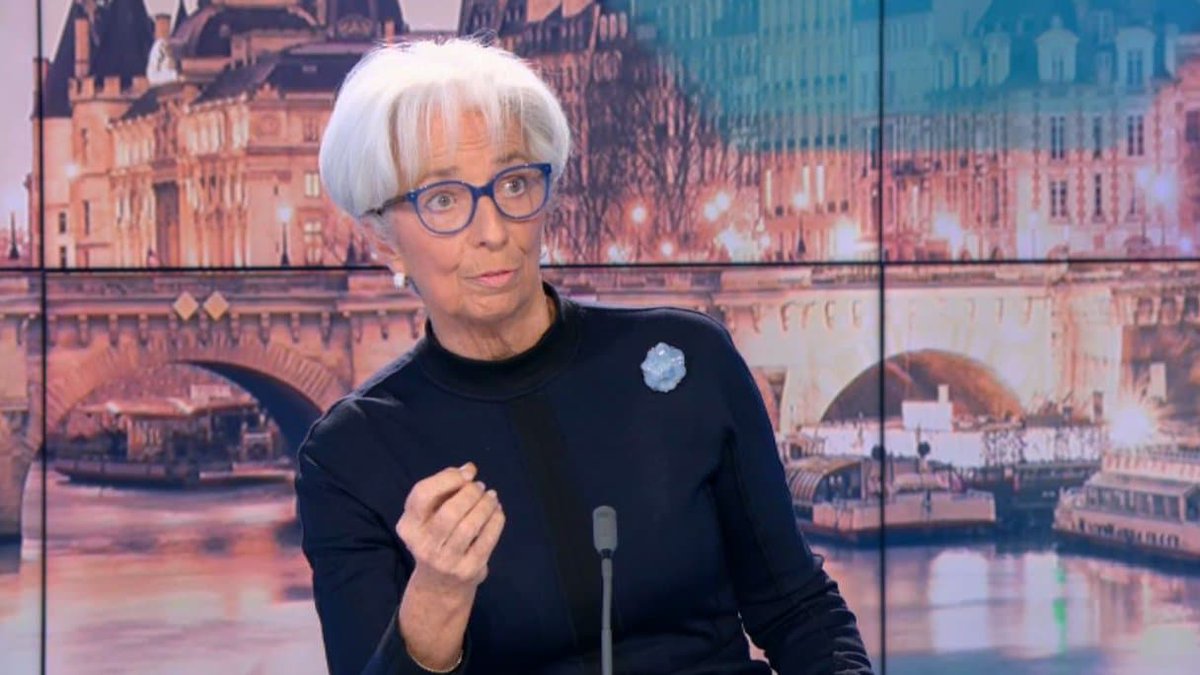 BFMTV's tweet photo. Christine Lagarde : "le Bitcoin, ce n'est pas une monnaie"
https://t.co/82gFpSwpnH https://t.co/QiBPcDN4Dj