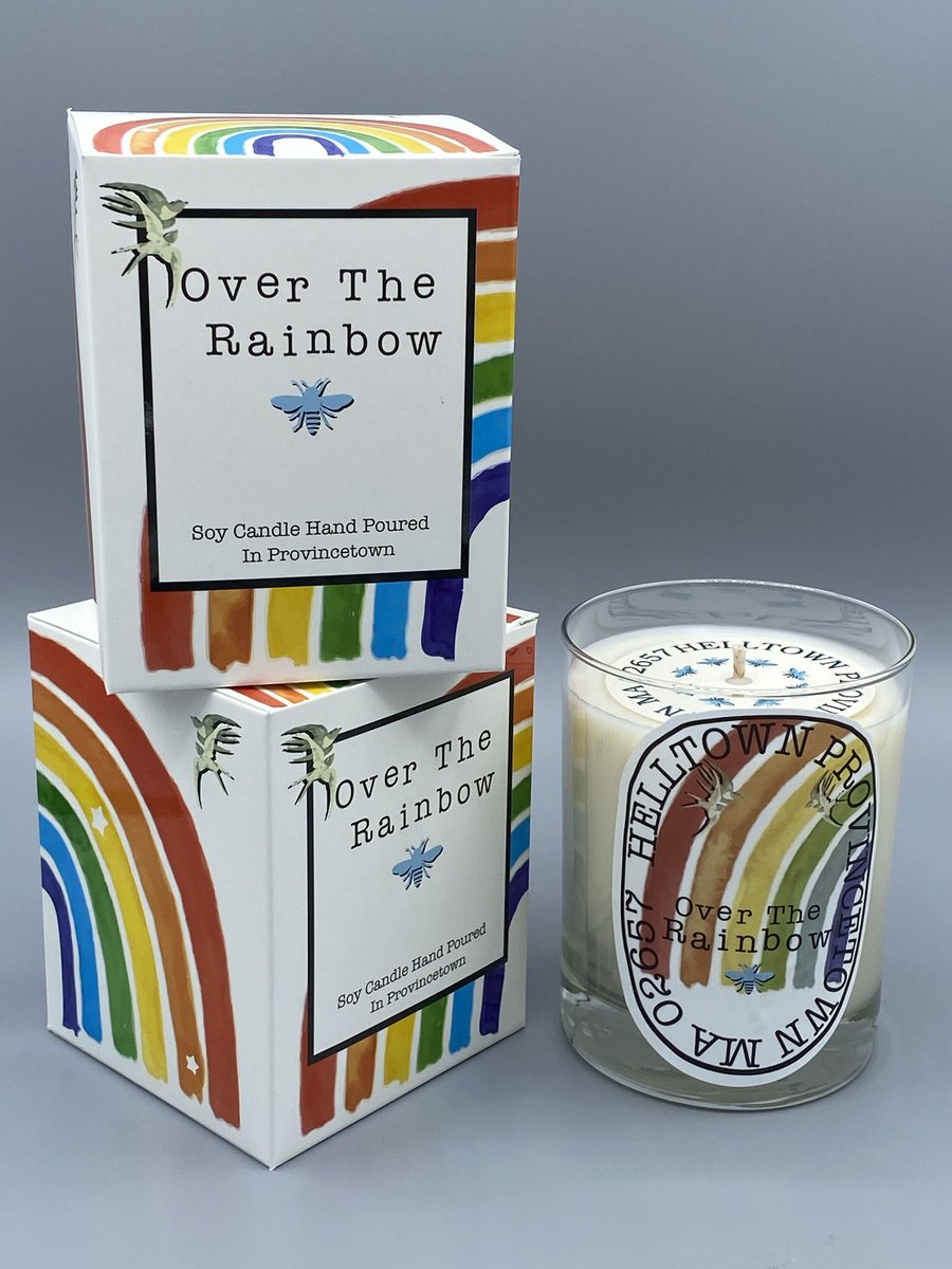 We just added Over the Rainbow to our candle assortment #candles #rainbow #candleaddict #overtherainbow #provincetown #pride #gay <a href="/ILoveGayPTown/">#ILoveGay PTown</a> <a href="/PinkNews/">PinkNews</a> <a href="/Queerty/">Queerty</a> <a href="/CapeCodLife/">Cape Cod Life</a> <a href="/queerguru/">queerguru</a>