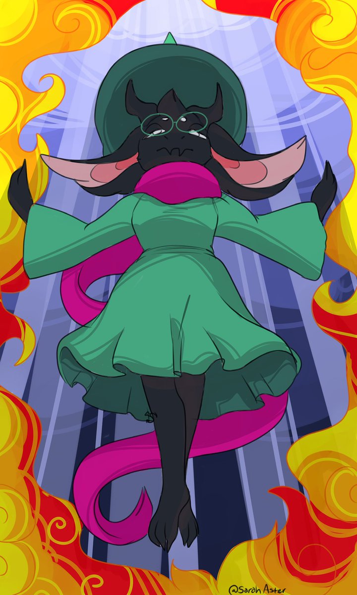 #sketchvsfinal Ralsei