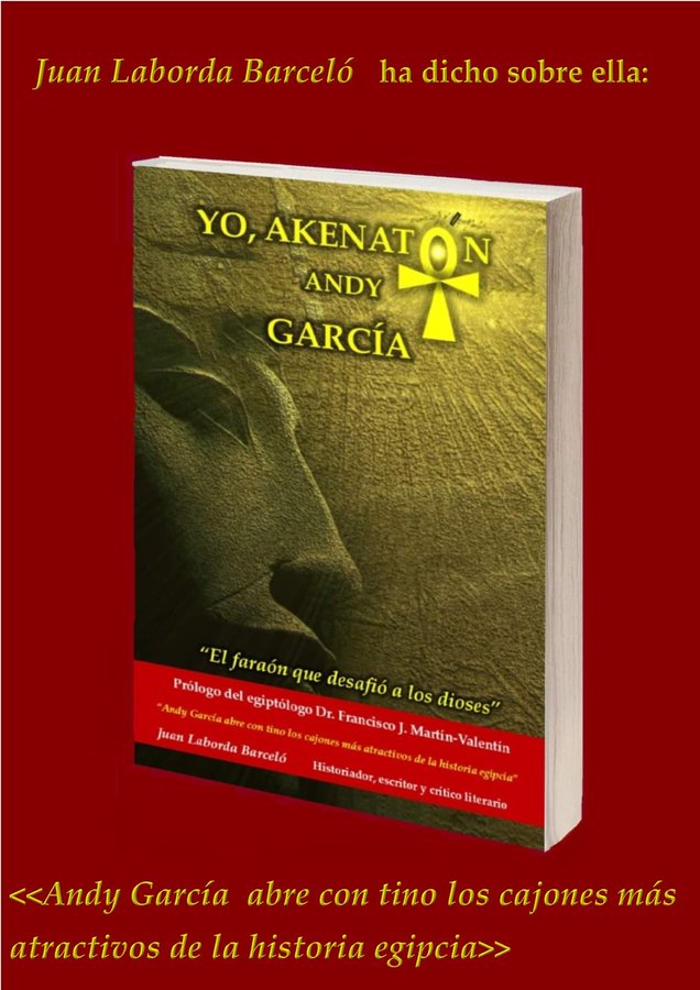 andygarmont's tweet photo. #libros #amazon #antiguoegipto #novelahistorica #NuevaYork #LosÁngeles #Houston #Chicago #SanAntonio #Miami #MacAllen "YO, AKENATÓN" Prólogo del egiptólogo Francisco J. Martín-Valentín director del IEAE (Instituto de Estudios del Antiguo Egipto) https://t.co/YbuFLIGF6Z https://t.co/NZVqFLwVEa