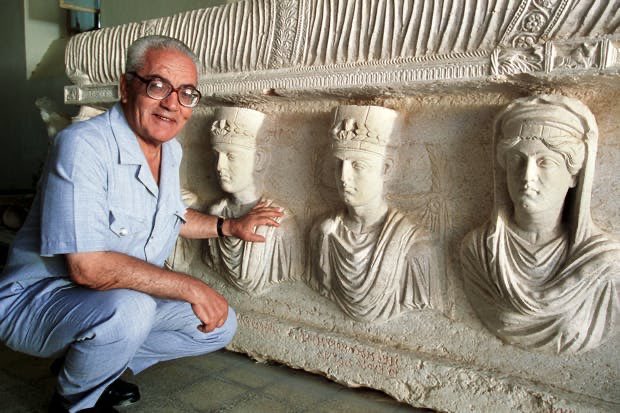 A solemn day for #Syria.

The remains of heroic Syrian archaeologist Khaled Al-Asaad have been found near Palmyra today.

Al-Asaad was beheaded at 83 by ISIS in 2015 for refusing to lead them to the locations of Palmyra’s hidden antiquities.

He can now finally rest in peace.