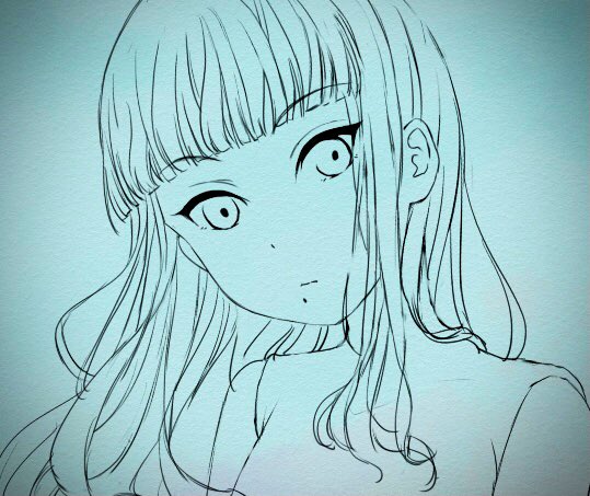 久しぶりに自分らしい作画で書いてる 