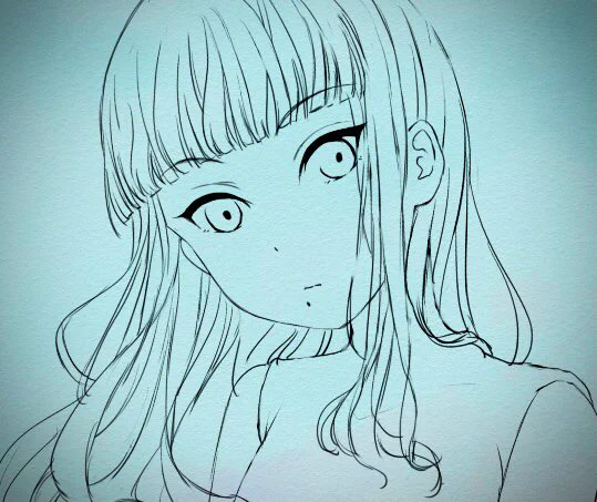 久しぶりに自分らしい作画で書いてる 