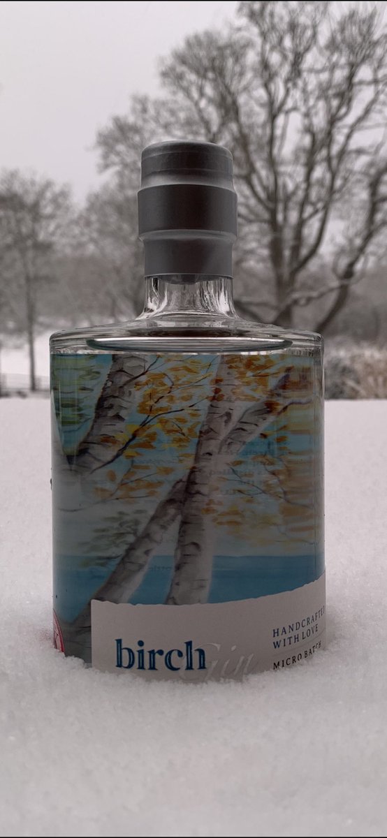 Ran out of ice, but the Beast from the East came to the rescue. Martinis are on! birchgin.com