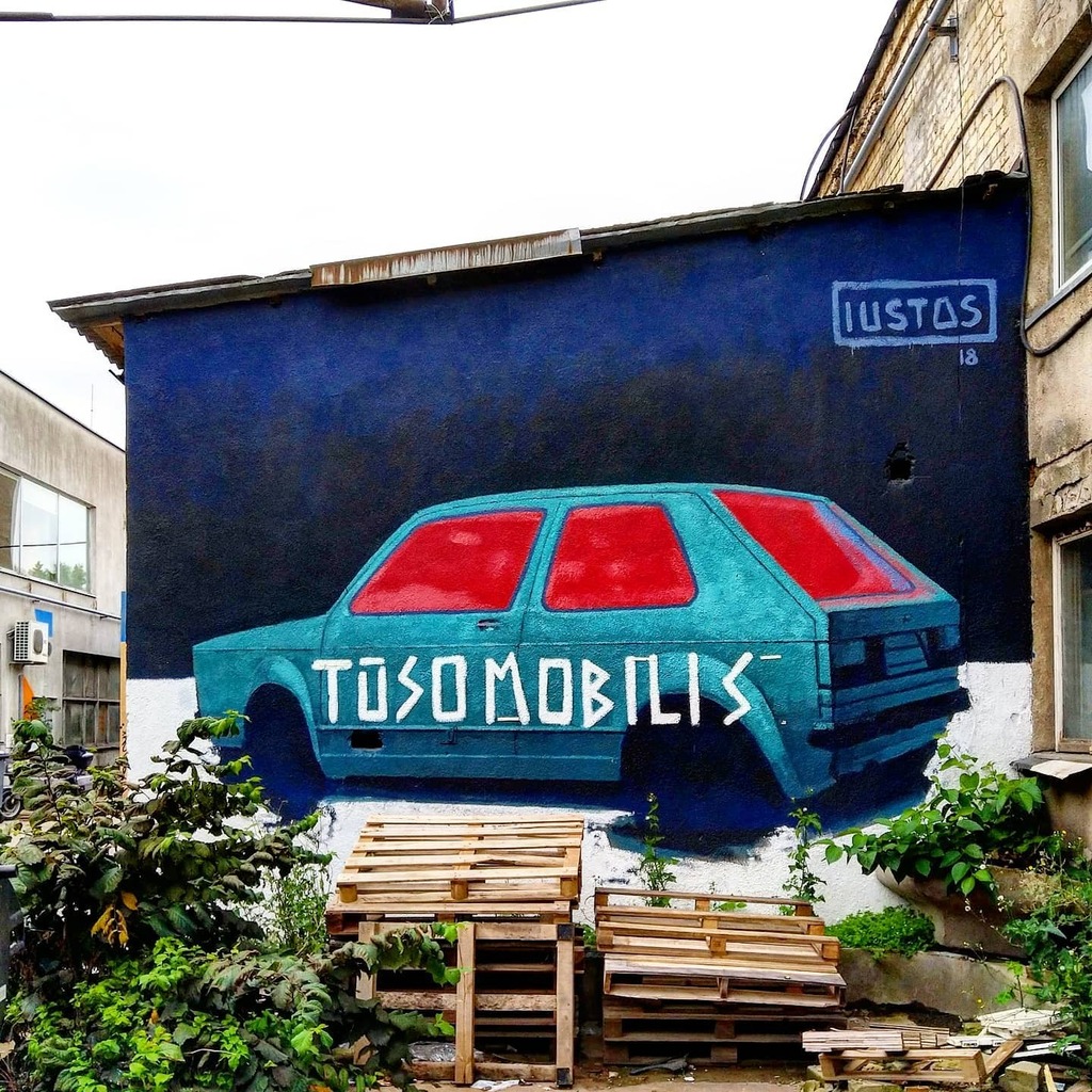 chilledoutco's tweet photo. "Tusomobilis" #piece by @iustas_ for @opengalleryvilnius @menufabrikas #vilnius #lithuania
#urbanart #streetart #iustas #tusomobilis #automotive #car #wallpainting #wall #painting #opengalleryvilnius #opengallery #loftas #menufabrikas https://t.co/YBtFjk2uLp https://t.co/oMaAu4wCjM