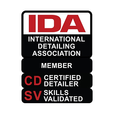 We are IDA certified!  We work hard to ensure our Detailers are fully trained and always up to date on the latest technologies to ensure the best services for your vehicles!