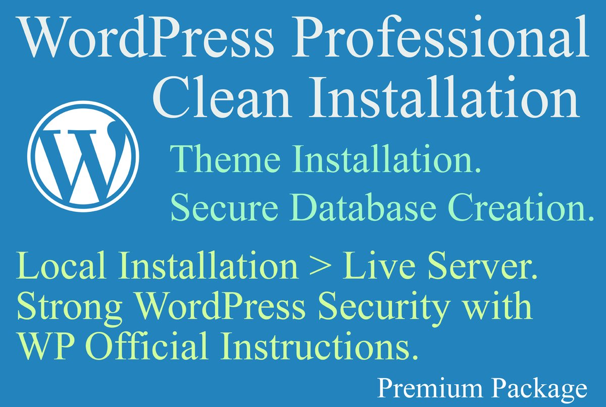 webddss's tweet photo. Check it out! I will install and setup a WordPress website with perfect security for $ on #Fiverr https://t.co/3N69gzke7v https://t.co/1dFhnEcGFs
