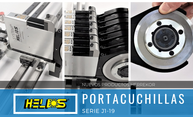 El nuevo portacuchillas J1-19 de Helios consigue incrementar la eficiencia, seguridad, precisión y velocidad en sistemas de corte estrechos con altas prestaciones, permitiendo realizar cortes con ancho de banda 20mm a alta velocidad. Más información: cutt.ly/vka9c0y