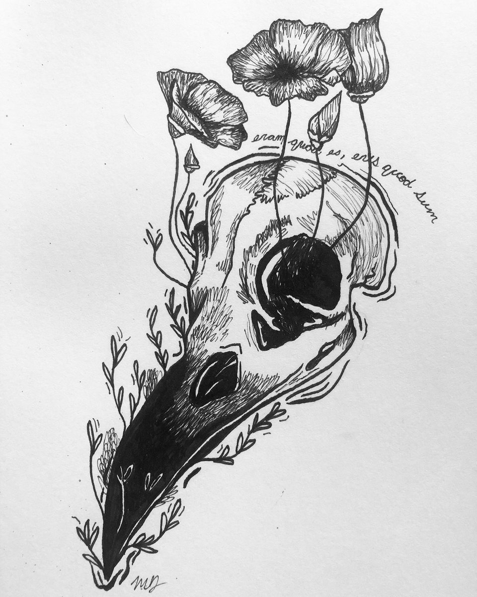 OpusStaghorn's tweet photo. Commission piece (shared with consent) #inkart #inkpen #art #artistsontwitter https://t.co/U2xGBUoV4u