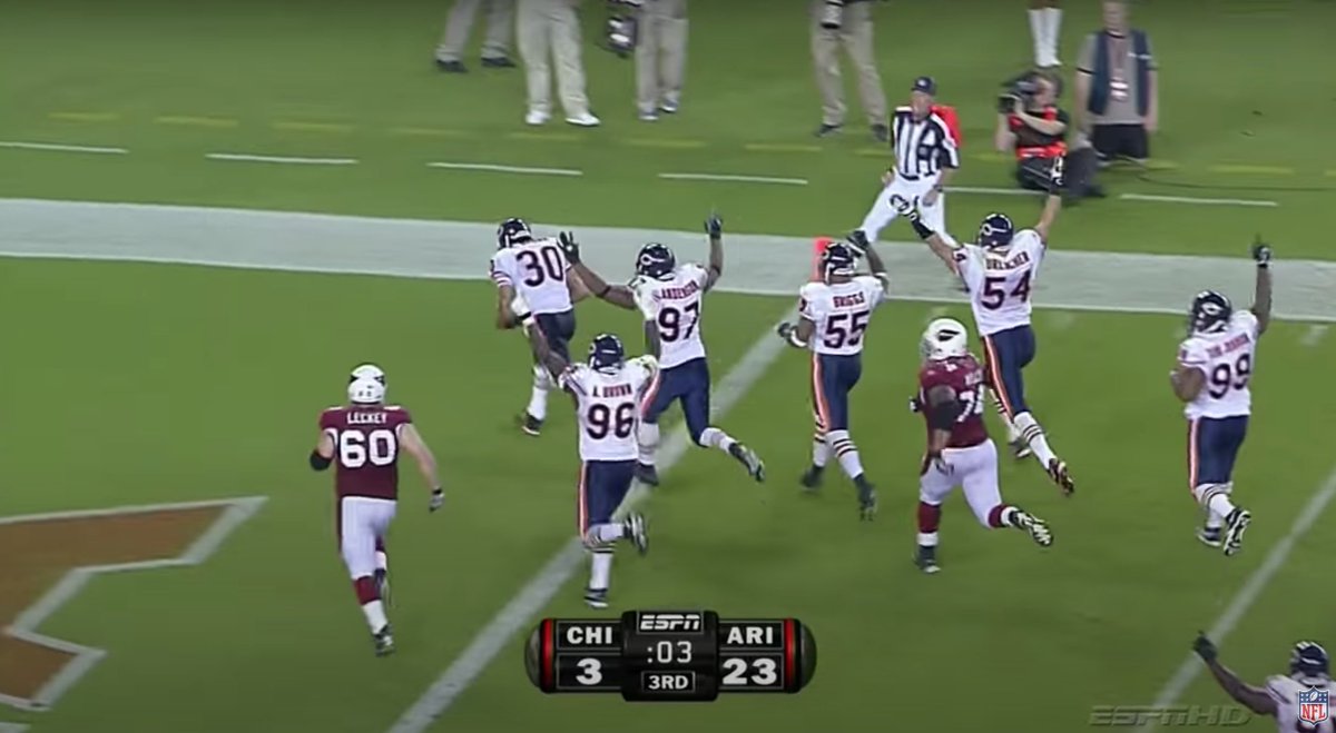 In consecutive weeks in 2001, Oct. 28 & Nov. 4, the great Mike Brown delivered two of the most memorable plays in Bears history: a pair of walkoff OT interceptions. These TDs fueled that great 2001 season, and shared connections to memorable Bears games before and after.