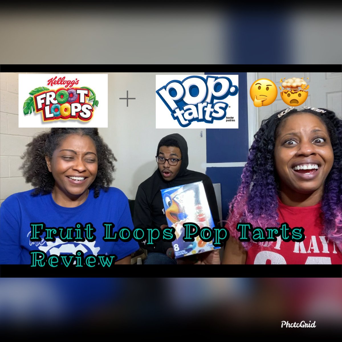 New #MajorShenanigans Snack Review- 'Fruit Loops Pop Tarts'!!! 🍭🍰🍪🍇🍌
ft @LadyKayne @MJKaneBooks @2kautious20 
#FruitLoopsPopTarts #SnackReview #foodreview
Please catch the full episode on Youtube! 👇

youtu.be/0FGDlLecnaw