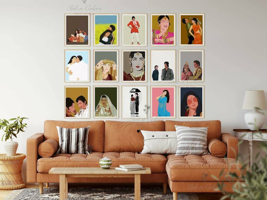 InknColors's tweet photo. Coming soon on the store our Bollywood Prints. These prints represent scenes from movies that were iconic in their times. .
.
.
 #Beautifulhomedecor #home_decorations #homedecorshopping #homedecorart #myhomedecorfinds #decorforhome #newhomedecor #homedecorinspiration #homede… https://t.co/fETIzwjqLQ