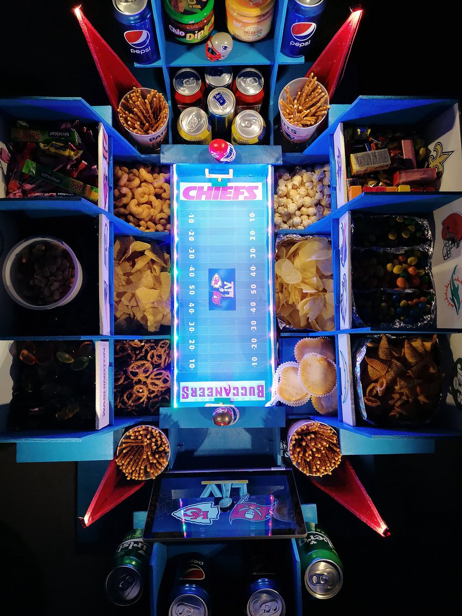 teejayhooker78's tweet photo. Jetzt scheint wohl erst die Zeit für Snack Stadium Tweets zu sein😅 @Icke41 #ranNFL #ranNFLsuechtig #SBLV #SuperBowl https://t.co/NFQQUAcz62