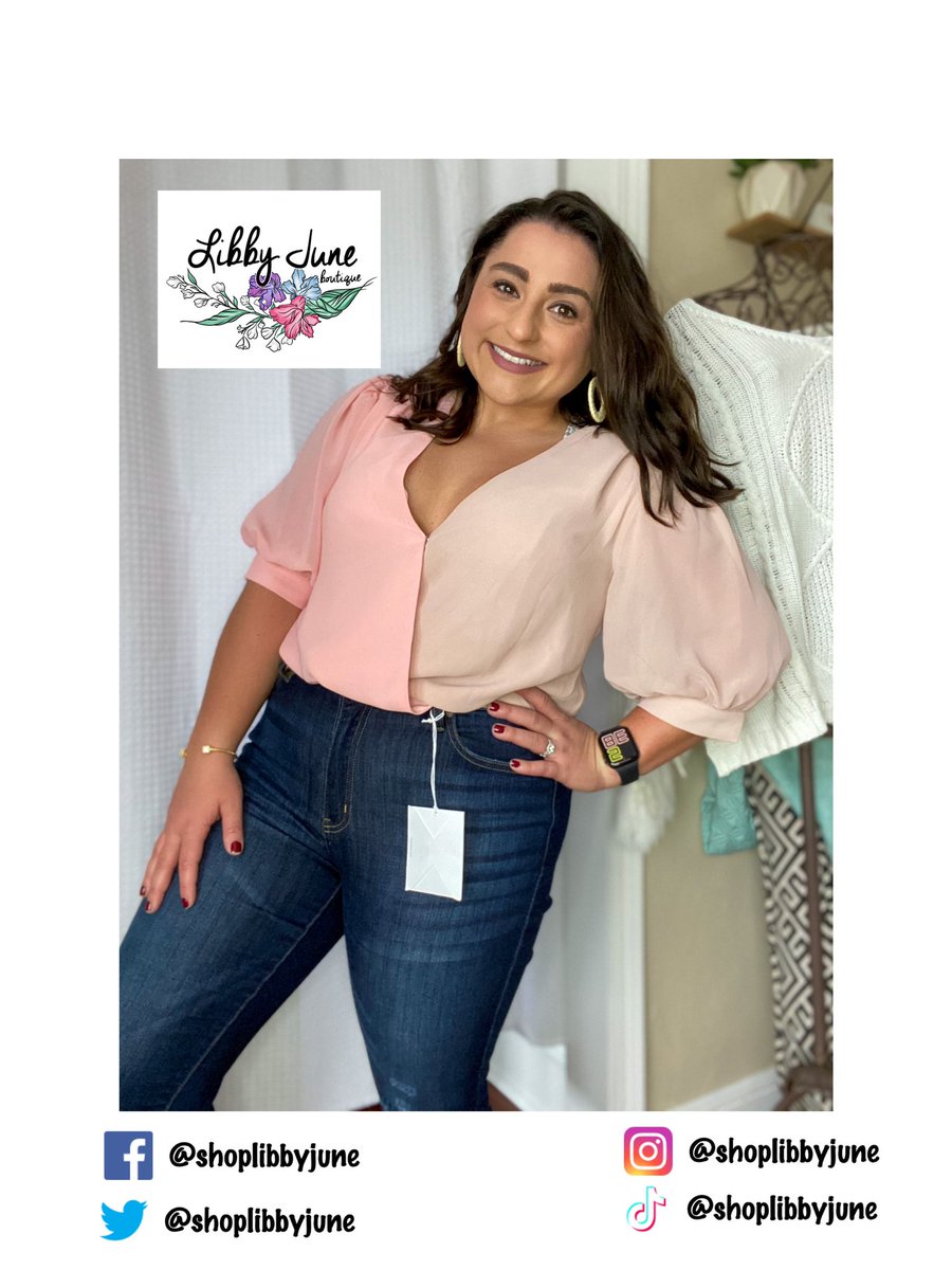 shoplibbyjune's tweet photo. Is this a blouse or a body suit?! 🌸😛
•
•
•
New items launching this week 🌸

#shoplibbyjuneboutique #shoplibbyjune https://t.co/gq74umVvXo