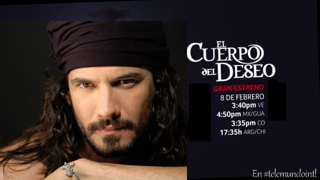 cecialdo's tweet photo. No te pierdas #venezuela #Mexico #Argentina #guatemala #Colombia #Chile #elcuerpodeldeseo con los famosos #salvadorcerinza #pedrojosedonoso incarnados para el talentoso @MarioCimarro en #telemundointl https://t.co/puO46WNW28