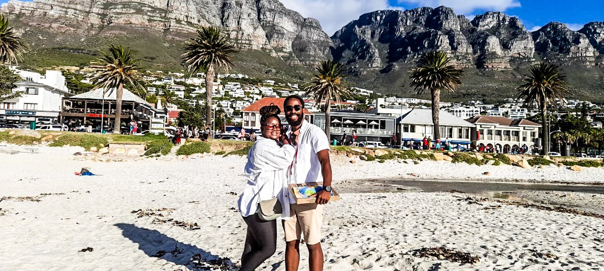 smavundla's tweet photo. Especial day out with my fiancé @MaxoloMisa after a scary bicycle incident on Saturday. Frame 3 explaining how close I was from snapping the guy's head 🤣🤣😅 [jokes]. #welovebikes #pushandpedal #KhaltshaCycles https://t.co/pOgrE5mlT2