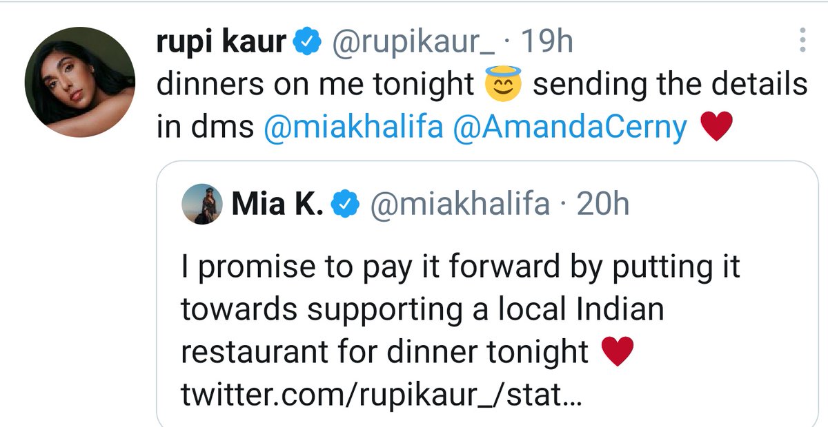Geeta_Mohan's tweet photo. . @miakhalifa has been served. 🍲 🍰 

#FarmersProtest https://t.co/KOTLdE2Hlh