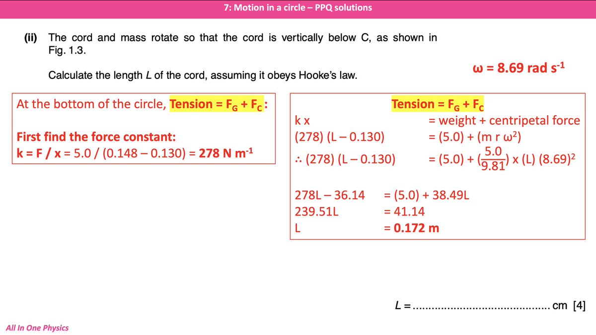 AdrianBucket's tweet photo. Circular motion #physics #iteachphysics #ciephysics #alevel #ChatPhysics #edutwitter https://t.co/PEwRmEUgc4