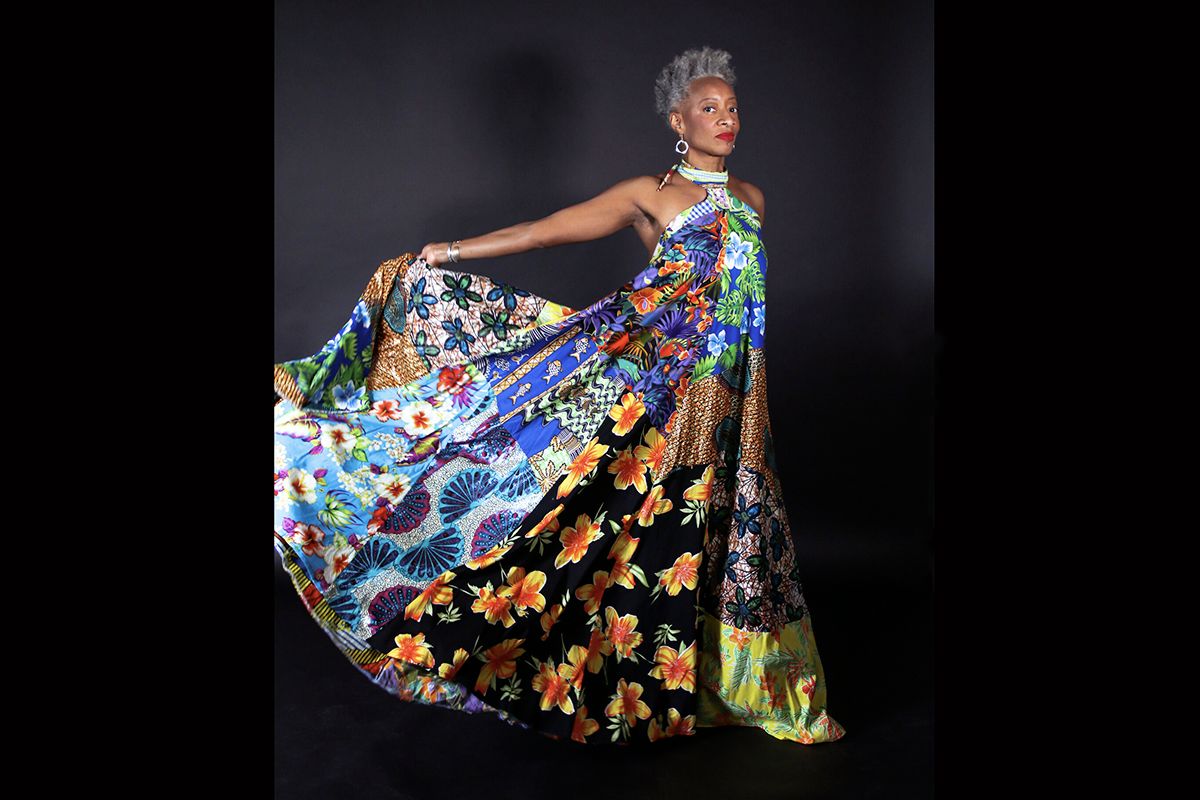 olicynt's tweet photo. Cynthia Oliver 2021 United States Artists Fellow

About that Dress!
Trinidadian designer Robert Young of The Cloth joined my early process with Virago-Man Dem. I wear it here proudly, the work of another artist. Thank you Robert! Thank you United States Artists! https://t.co/hklwxxyXBk