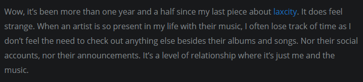 It's been almost 10 days since the release of Disconnect, just wanted to give a thank you as well as share this wonderful article by Alessio on <a href="/fuxwithitblog/">FUXWITHIT (Former Handle)</a> !! 

Go check it out!