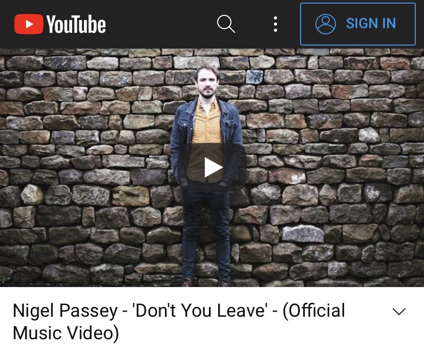 Mr_NigelPassey's tweet image. Nigel Passey - ‘Don’t You Leave’ - (Official Music Video)

m.youtube.com/watch?v=8vUBvD…