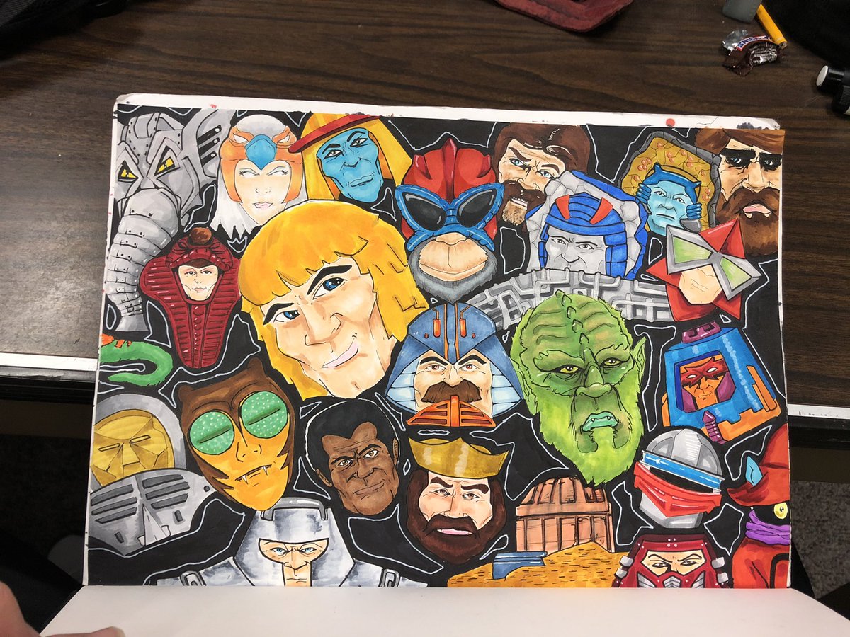 thepiusmike's tweet photo. #MOTUdrawingchallenge group shots #hemanandthemastersoftheuniverse #theevilhorde #thesnakemen #evilwarriors #skeletor #hordak #kinghiss https://t.co/2WRELrRRhR