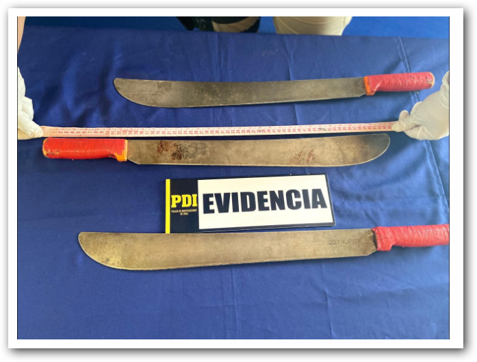 cannobi's tweet photo. ESTAS MANSAS HUEAS TENIA ESTE GALLO MALABARISTAS  DOS TREMENDOS MACHETES  Y DOS..... NO UNO DOS-- HABRIA REPABANADO AL  CARABINERO ..BIEN LA AUTO DEFENSA! https://t.co/j8xYL5hEMj