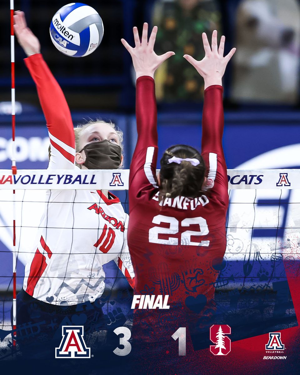 A WEEKEND SWEEP! 🧹

For the first time since 2005, Arizona sweeps the season series with Stanford!