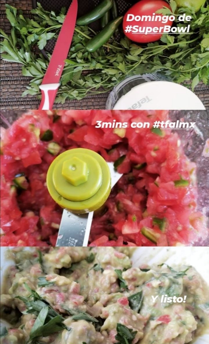 paulinaon's tweet photo. Nunca es demasiado temprano para un buen #guacamole... Pre #SuperBowl mode ON #TfalMX @gonyz π₯ https://t.co/DncqfHqBz3
