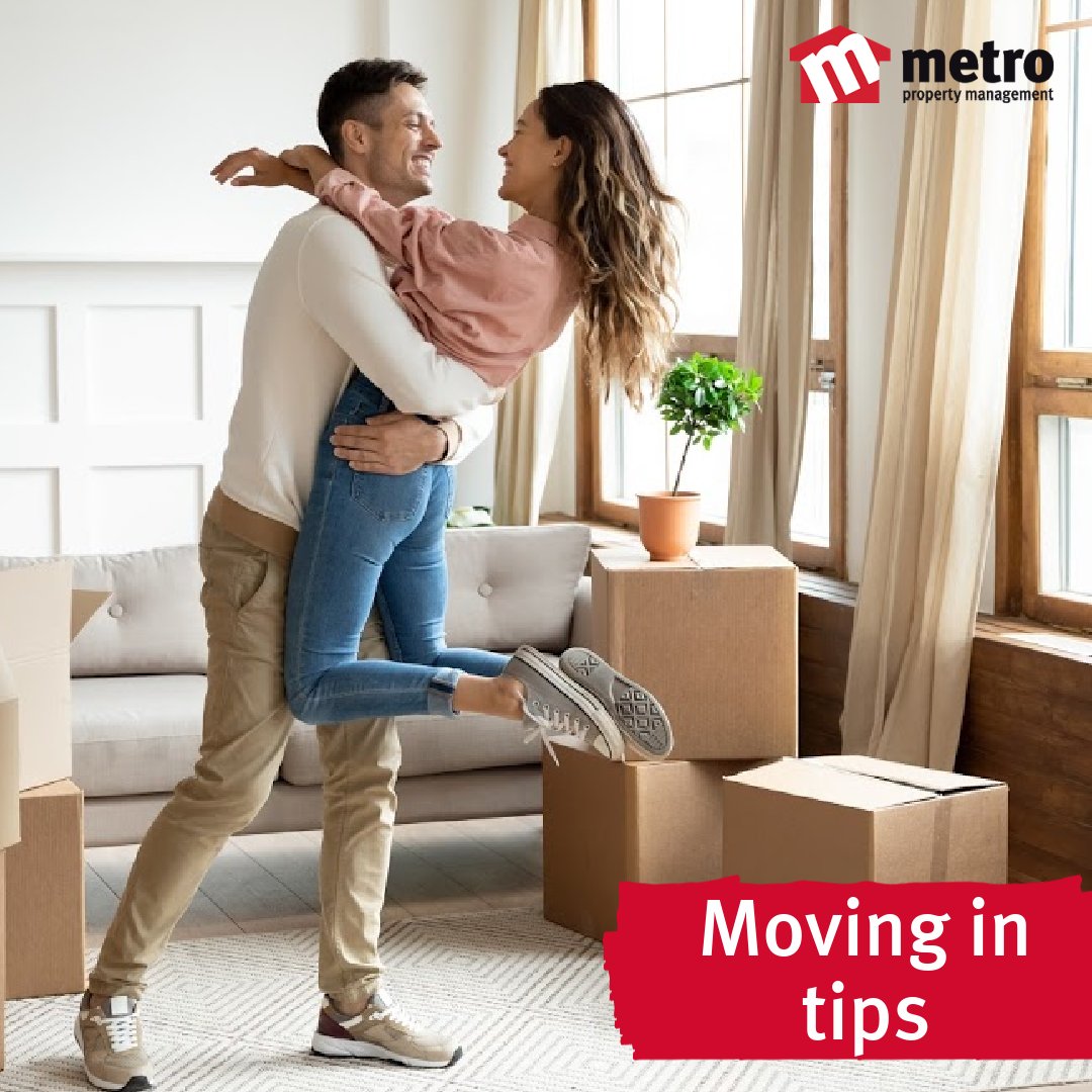 THE BIG MOVE: Moving into a new rental property requires a lot of energy and effort, which is why we’ve developed some useful ‘move-in’ tips to help you relocate and adapt to your new residence with ease. Find them here: bit.ly/3jchY0D #WeArePropertyManagement #MetroPM