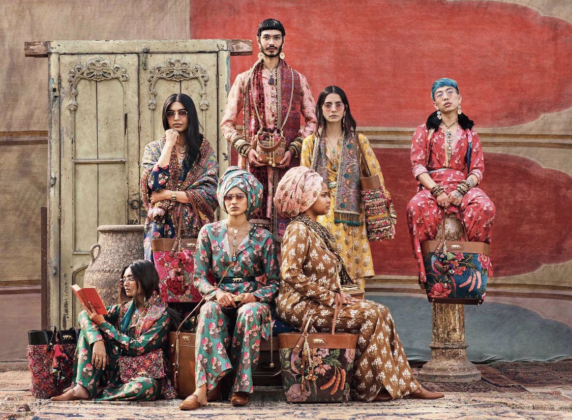 Love the bold, beautiful and a very inclusive take by Sabyasachi for <a href="/Bergdorfs/">Bergdorf Goodman</a> ...need more Indian designers to embrace the beauty of diversity ❤️