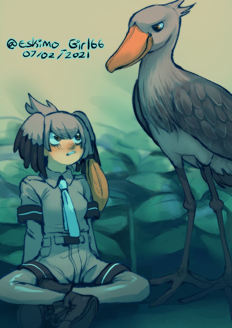 LIMESKI66's tweet photo. Day 1135 Log 1237 π¬
Merch fundraiser reward of #Shoebill from #KemonoFriends for @Just_Che_
#IceLogs #Fanart https://t.co/6s8XoT1UVp