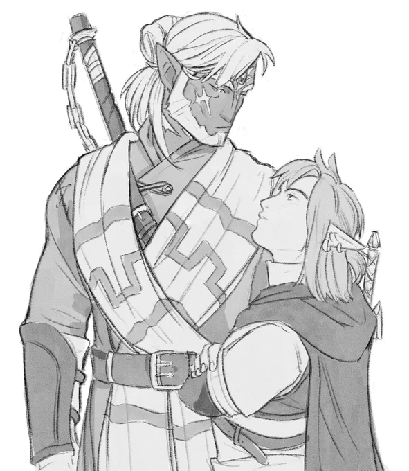 If u don't think I'll draw Ganon at the drop of a hat AND make a new au while I'm at it, u are sorely mistaken ? 