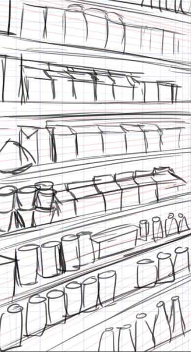 re_shille's tweet photo. Also my beverages 🥤
the sketch                                               the final https://t.co/qo0scFHB0R