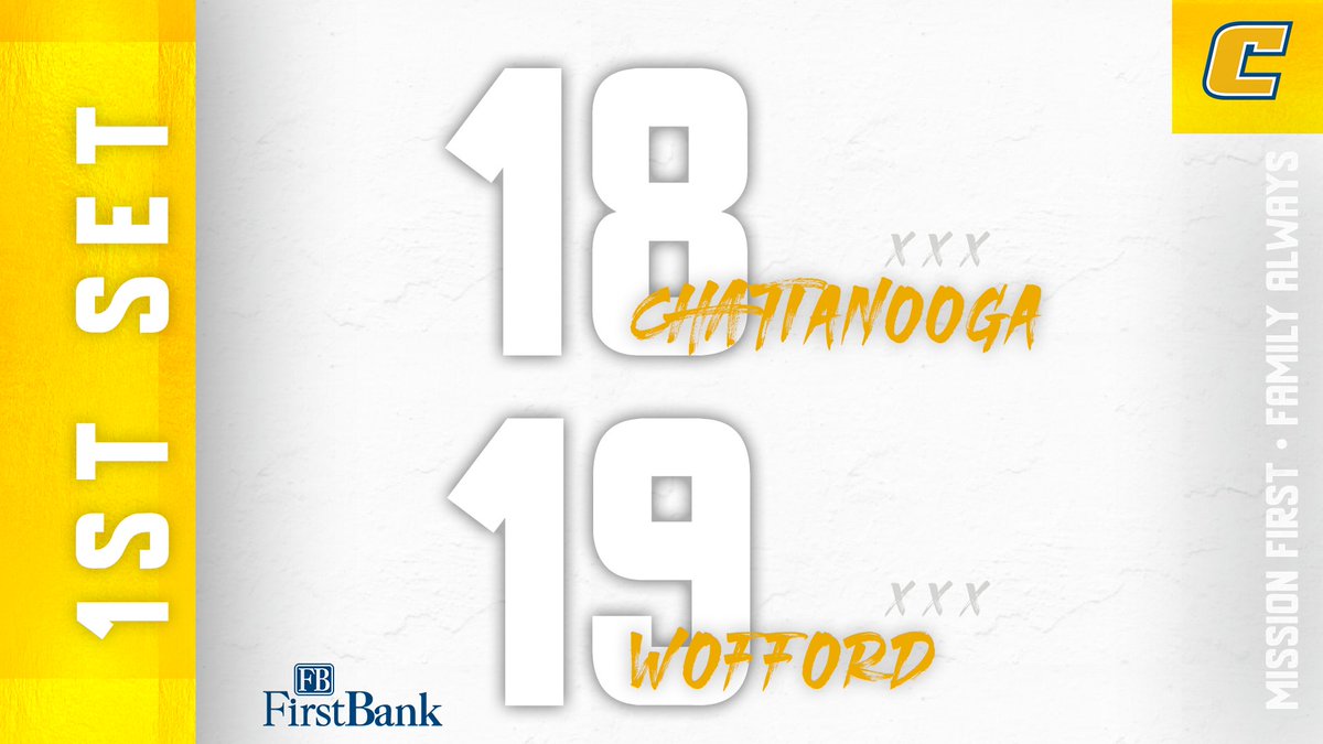 GoMocsVB's tweet photo. S1 | Wofford 19, #MocsVB 18

Timeout UTC. https://t.co/krHoN58Ukt