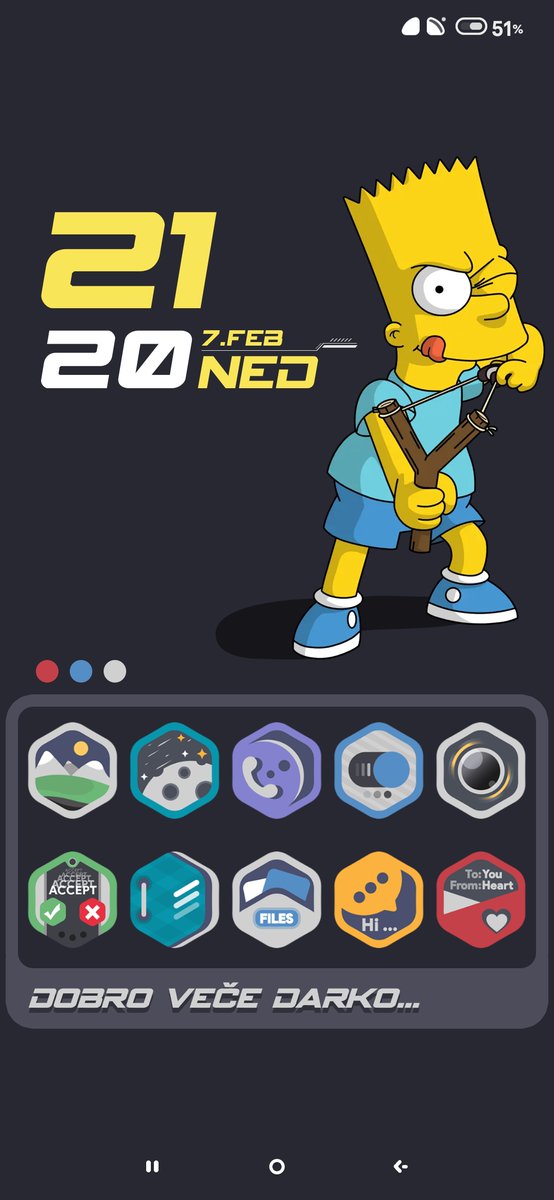 * Icons my own (P-Hexa)
* Bart Simpson from Pinterest